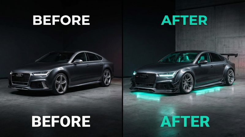 91汽车视频-改装前后对比视频